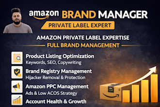 be your amazon brand manager