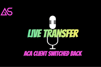 obamacare aca live transfer, which is exclusive