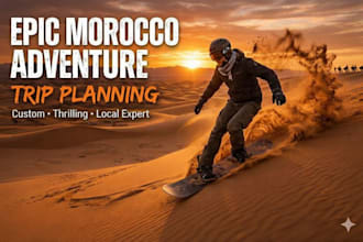 create a personalized morocco travel itinerary with full budget plan