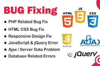 fix bugs html css js
