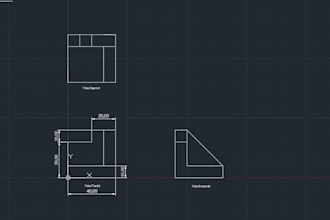 professional 2d autocad drafting and technical drawings