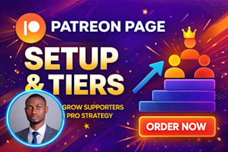 do podcast patreon profile optimization patreon page setup and patreon promotion