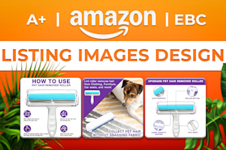 design amazon product listing images for gadgets home kitchen and pet products