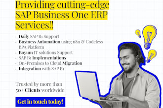 be able to help you with your sap business one support