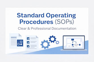 document your business processes and create professional sops