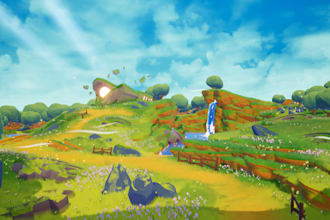 create a modular 3d environment optimized for games