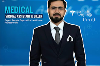 be your virtual assistant ,medical assistant,healthcare