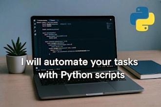 develop python automation scripts, web and desktop apps