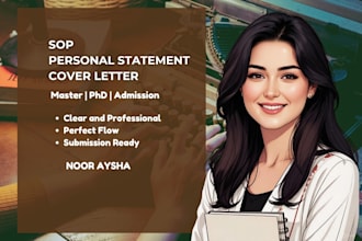 review, edit, and proofread your statement of purpose sop