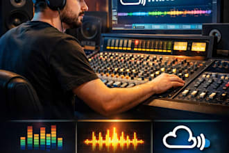 mix, master, and upload your tracks to mixcloud