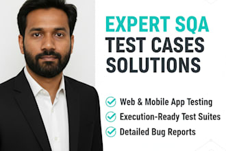 write professional test cases for your software