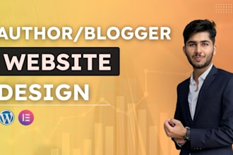 create a conversion focused author website in wordpress