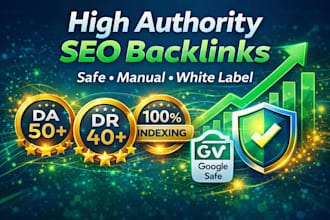 create high quality SEO backlinks with white label service