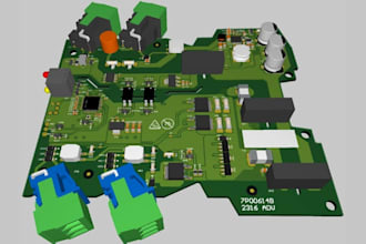 design professional schematic and pcb in altium or eagle