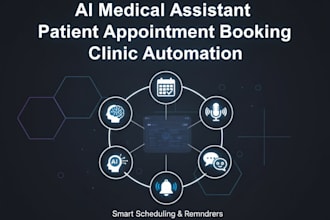 create ai agents for patient appointment booking or medical assistant for clinic