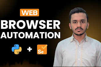 do web browser automation, python bot and web crawler