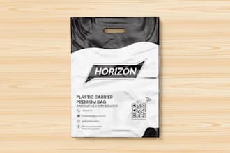 design branded mailer bag packaging for ecommerce businesses