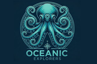 create amazing octopus logo design for your brand