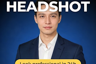 create a professional ai business headshot