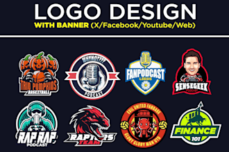 design podcast cover art and podcast logo for you