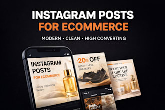 design instagram posts for ecommerce brands