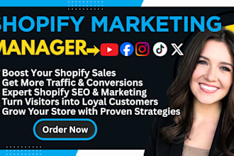 shopify marketing boost shopify sales shopify ads shopify seo ecommerce traffics