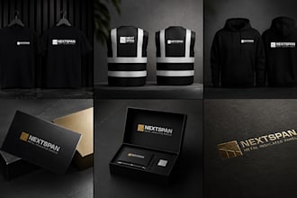 make luxury and elegant branding designs