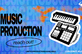 produce a professional pop or rnb track for your vocals