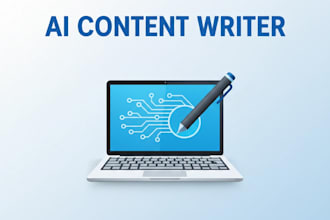 escribiré contenido de ia de alta calidad y artículos SEO