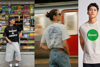 create 300 realistic HD tshirt mockups and videos