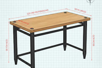 design professional furniture plans with exact measurements