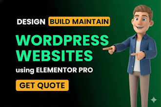 copy webpage, copy website, clone and redesign wordpress site with elementor pro