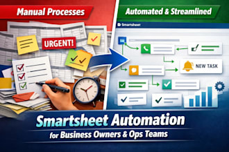automate your business processes with smartsheet for operations teams
