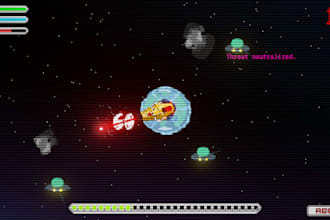 develop a 2d or 3d game in unity engine