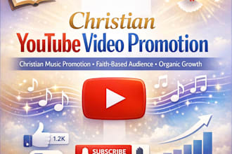christian youtube video promotion christian music promotion