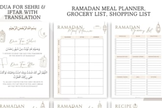 design ramadan calendar, islamic calendar or timetables, eid card