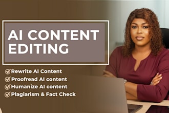 edit and humanize ai generated content
