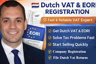 register dutch vat, netherlands vat number eori for individuals and businesses