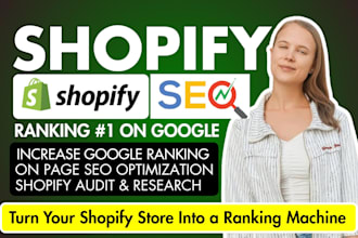 advanced shopify onpage and technical SEO optimization to rank higher on google