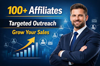 recruit targeted affiliates and influencers for your brand