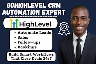 setup gohighlevel CRM automation, workflows, snapshots and client portals