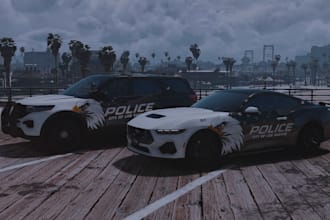 create high quality custom vehicle liveries for fivem and lspdfr