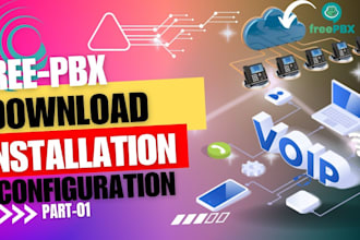 install your voip system fusionpbx freeswitch freepbx issabel
