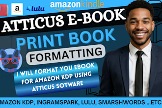 atticus ebook formatting atticus kindle formatting paperback formatting for KDP