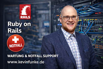 ruby on rails bugfixes, wartung, notfallhilfe