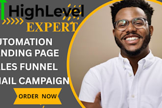 gohighlevel landing page workflow expert gohighlelevel email campaign