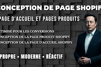 concevoir votre boutique shopify dropshipping