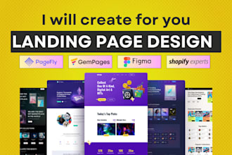 build shopify one product store product landing page by pagefly,gempages,zipify