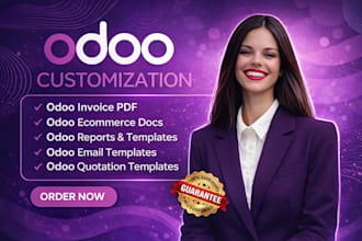 customize odoo invoice pdf odoo ecommerce report documents using qweb or excel