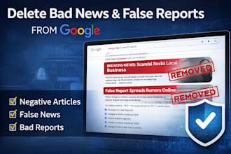remove defamatory content mugshots and bad news from google